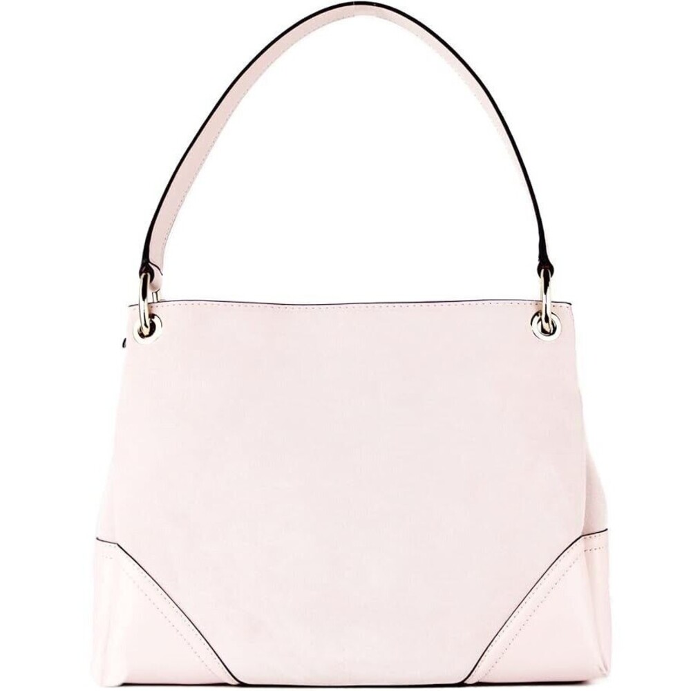 2 Pcs -Michael Kors Nicole In Powder Blush AND Jet Set Trifold Wallet In Blossom - Picture 2 of 8